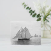 モントーク帆船（6月19日。1897日） ポストカード (スタンド正面)