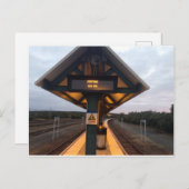 モントーク駅 ポストカード (正面/裏面)