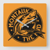 モントーク・サルベージ株式会社モントーク終壁時計 スクエア壁時計 (正面)