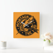 モントーク・サルベージ株式会社モントーク終壁時計 スクエア壁時計 (ホーム)