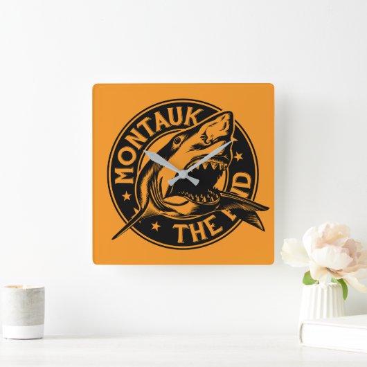 モントーク・サルベージ株式会社モントーク終壁時計 スクエア壁時計 (ホーム)