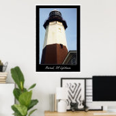 モントークNYライトハウス ポスター (ホームオフィス)
