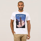 モント・トレンブラン スキー カナダ Tシャツ (正面フル)
