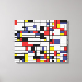 モンドリアネスク キャンバスプリント