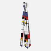 モンドリアネスク ネクタイ (裏面)