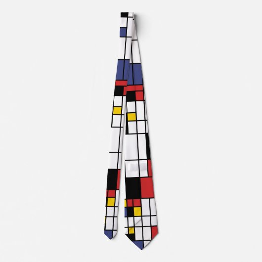 モンドリアネスク ネクタイ (裏面)
