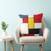 モンドリアンによってインスパイアデザイン クッション (椅子)