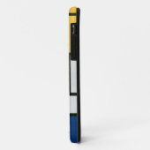 モンドリアンのコンポジション赤、黄、青、黒 Case-Mate iPhoneケース (裏面/左)