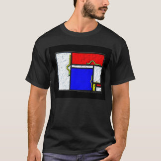 モンドリアンの幼虫 Tシャツ