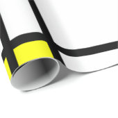 モンドリアンの近代美術 ラッピングペーパー (ロールコーナー)