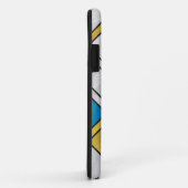 モンドリアンイエローピンクブループリント Case-Mate iPhoneケース (裏面/右)