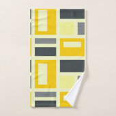 モンドリアンインスパイア バスタオルセット (ハンドタオル)