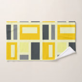 モンドリアンインスパイア バスタオルセット (ハンドタオル)