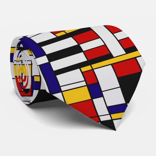モンドリアンジャズ ネクタイ (ロール)