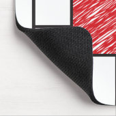 モンドリアンスクライブズミニマリストデスティールモダンアート マウスパッド (コーナー)