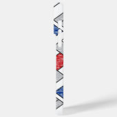 モンドリアンスクライブズミニマリストデスティールモダンアート Case-Mate iPhoneケース (裏面 / 左)