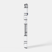 モンドリアンスクライブズミニマリストデスティールモダンアート iPhone 15ケース (右側面)