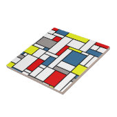 モンドリアンスタイルデザイン タイル (側面)