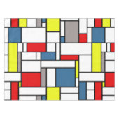 モンドリアンスタイルデザイン テーブルクロス (正面(横))