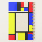 モンドリアンスタイルデザイン プランナー手帳 (裏面)