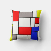 モンドリアンスタイル クッション (裏面)