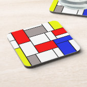 モンドリアンスタイル コースター (左側)