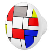 モンドリアンスタイル セラミックノブ (右)