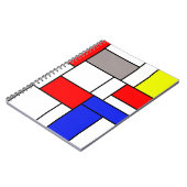 モンドリアンスタイル ノートブック (左側)