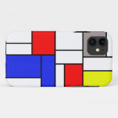 モンドリアンスタイル Case-Mate iPhoneケース (裏面(横))