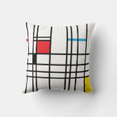 モンドリアンパターンクッション クッション (裏面)