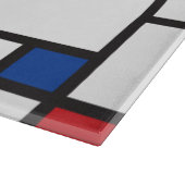 モンドリアンミニマル幾何学デスティールモダンアート カッティングボード (角)