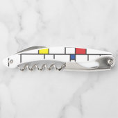 モンドリアンミニマル幾何学デスティールモダンアート ソムリエナイフ (裏面)