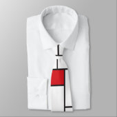 モンドリアンミニマル幾何学デスティールモダンアート ネクタイ (タイ)