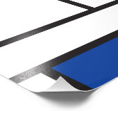 モンドリアンミニマル幾何学デスティールモダンアート フォトプリント (角)