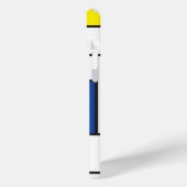 モンドリアンミニマル幾何学デスティールモダンアート Case-Mate iPhoneケース (裏面 / 左)