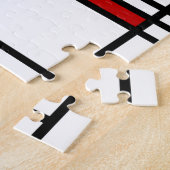 モンドリアンモダンアートto 8 x 10 ジグソーパズル (側面)