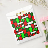 モンドリアンモダン抽象芸術 フェイバーバッグ (封をした状態)