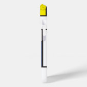 モンドリアンレトロサークルミニマリストデスティールモダンアート Case-Mate iPhoneケース (裏面 / 左)