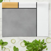 モンドリアン刺激 キッチンタオル (折り畳み)