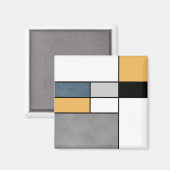 モンドリアン刺激 マグネット (正面/裏面)