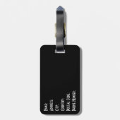 モンドリアン刺激 ラゲッジタグ (裏面縦)