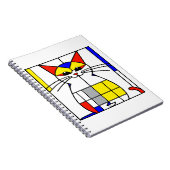 モンドリアン猫 ノートブック (右側)