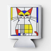 モンドリアン猫 缶クーラー (裏面)