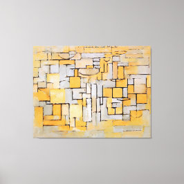 モンドリアン絵を描-'No. II Comp.XVコンポーネント4 - 1913 キャンバスプリント