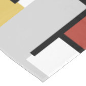 モンドリアン絵画ズレッド飛行機イエローブラックグレーブルー テーブルクロス (アングル)