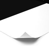 モンドリアン絵画ズレッド飛行機イエローブラックグレーブルー ポスター (コーナー)