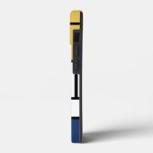 モンドリアン絵画ズレッド飛行機イエローブラックグレーブルー Case-Mate iPhoneケース (裏面 / 左)