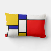 モンドリアン2 ランバークッション (裏面)