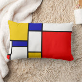 モンドリアン2 ランバークッション (ブランケット)