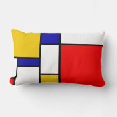 モンドリアン2 ランバークッション (正面)